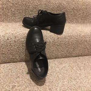 Unr8ed black ties shoes size 10